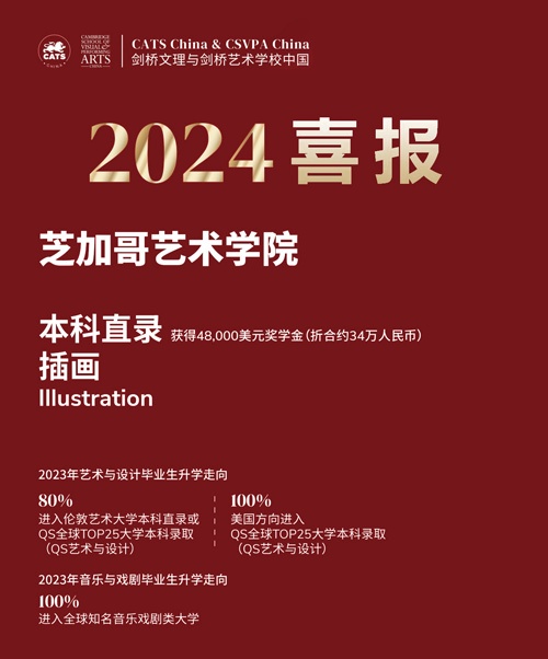 剑桥艺术上海2024芝加哥艺术学院录取喜报2.jpg