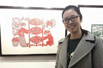 2018与湖州帕丁顿双语学校一起剪窗花
