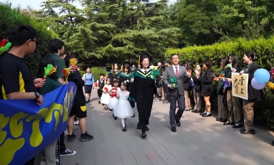 北京市私立汇佳学校高中毕业典礼