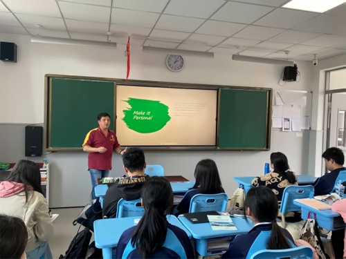 张家港梁丰高中国际学院课堂