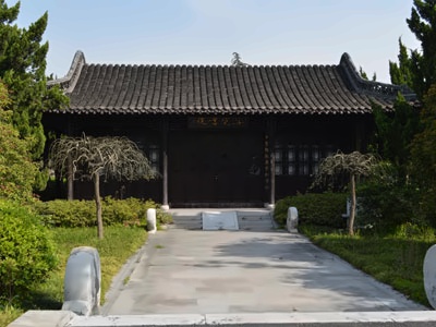 江蘇泰州中學(xué)國(guó)際部校園一角