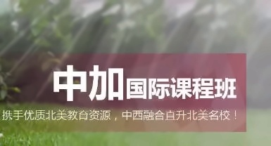 上海新虹桥中学国际部中加班