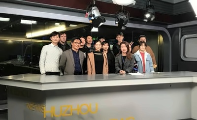 小荧幕大世界：湖州帕丁顿双语学校国际高中参观湖州电视台