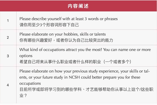 上海诺科学校入学提交材料个人陈诉要求.jpg