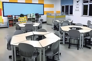 太仓市华顿外国语学校学生教室