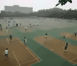 四川外国语大学东区运动场