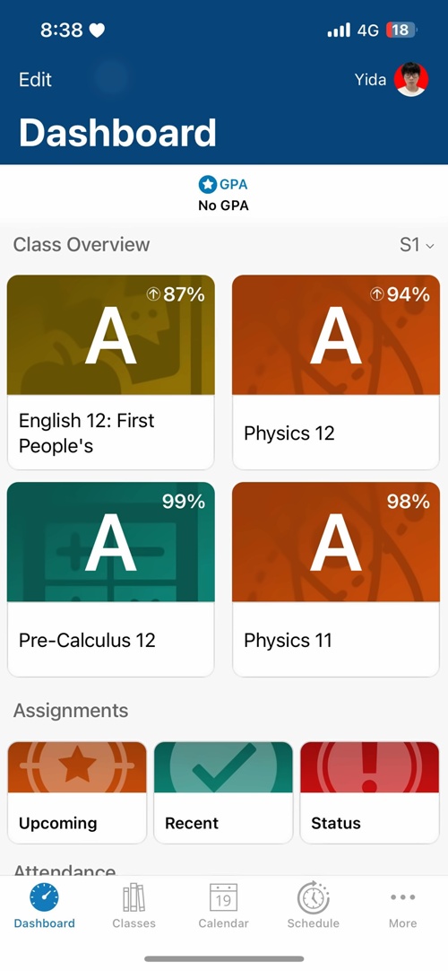 中加枫华国际学校学生成绩