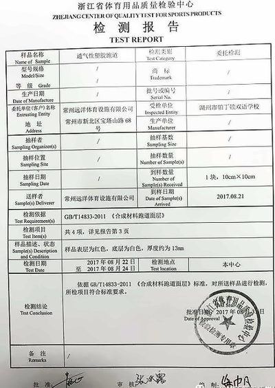 湖州帕丁顿双语学校精心打造校园之肺：检测