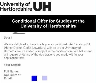 剑桥文理与剑桥艺术中国kelly同学赫特福德大学offer.jpg