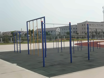 常州市前黄高级中学国际分校运动场一角