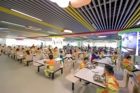 句容碧桂园小学餐厅
