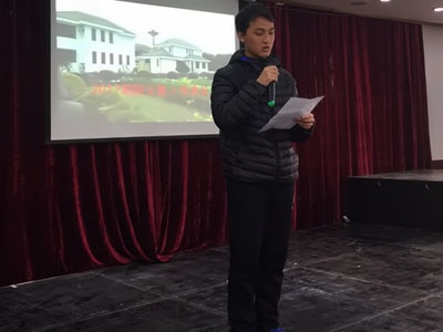 上海朝阳义塾日语特色学校新生代表发言