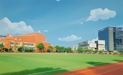 南京东山外国语学校操场
