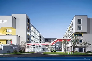 青浦协和高中部院落空间