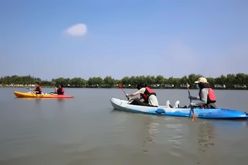 美华学校皮划艇