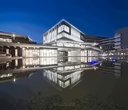 北师港浸大校园夜景