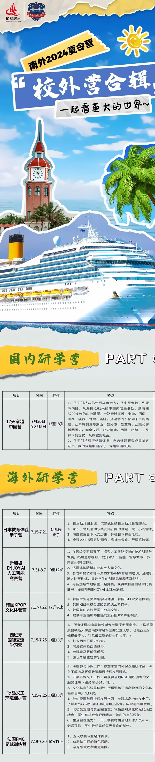 南通州外国语学校夏令营