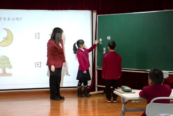 天津格瑞思学校课堂