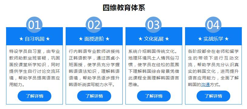 韩语培训