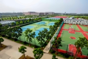 上海建桥国际高中运动场