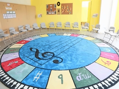 深圳道新学校音乐教室