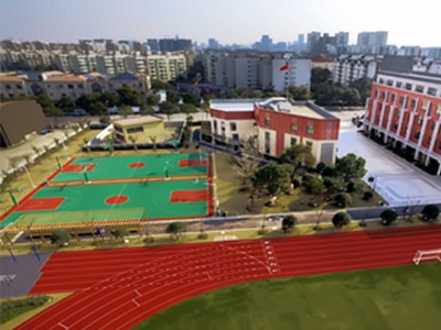 上海七宝德怀特高级中学校园操场
