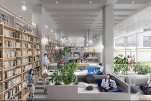 北京丽泽国际学校图书馆