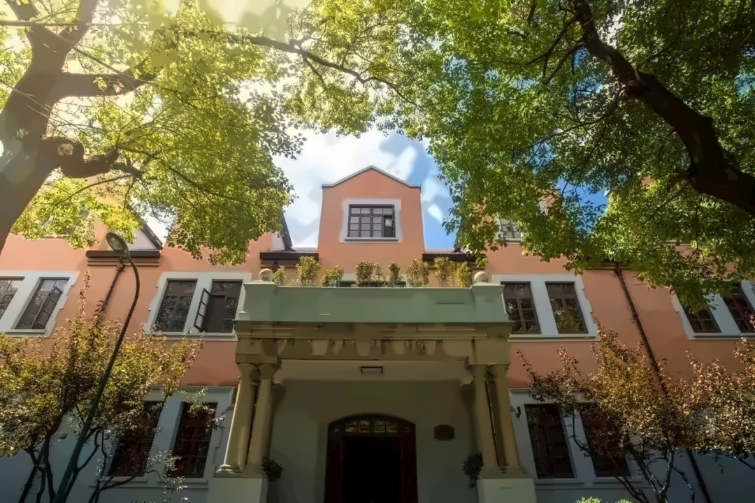 上海理工大学校园一角