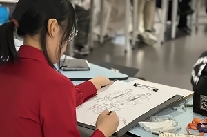 上海耀华古北校区Model Week模特周速写课3.jpg