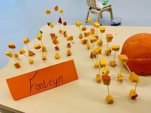 孩子们的南瓜块3D作品