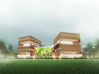 长沙康礼克雷格学校艺术中心+实验大楼
