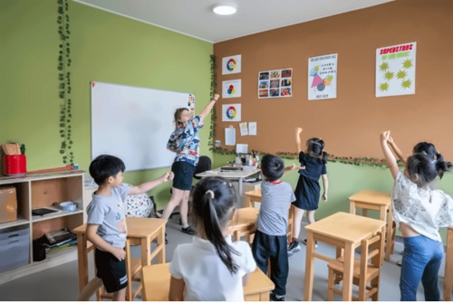 苏州工业园区外国语学校课堂