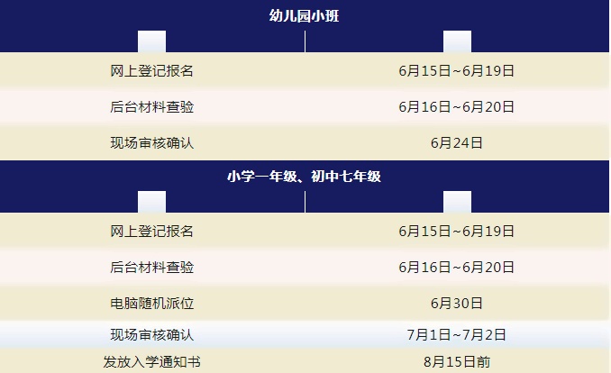 中加楓華國際學校報名時間