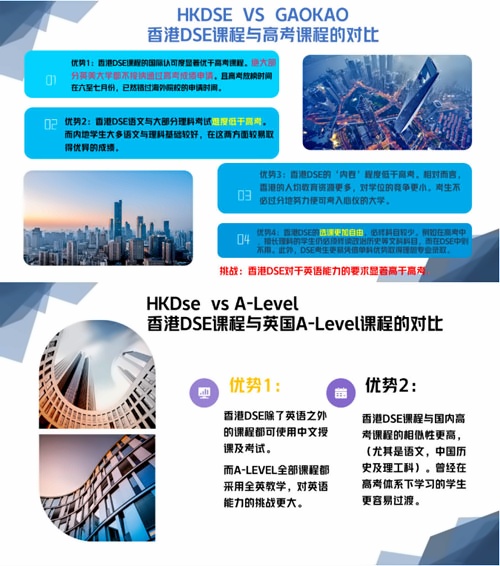 香港DSE课程优势