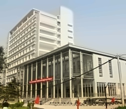 上海同济大学中德工程学院大楼侧影
