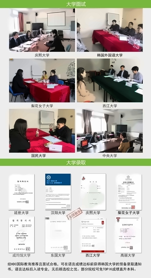 大学面试与录取