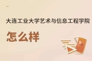 大连工业大学艺术与信息工程学院怎么样