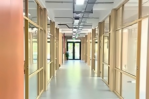 上海朝阳义塾教室走廊