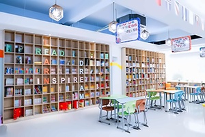 太仓市华顿外国语学校阅览室