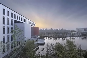 江苏省泰州中学国际部校园一角