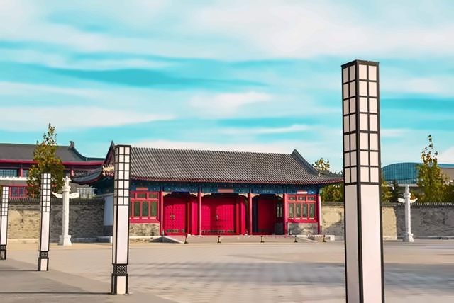 益田翰德学校门口