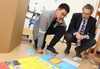 美国杜克学校校长访问上师大附二外国际部