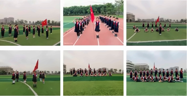 湖州帕丁顿双语学校少先队员一年级入队暨七年级离队仪式.jpg