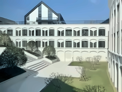 上海外国语大学附属杭州学校校园环境