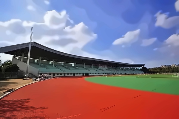 安徽财经大学操场环境