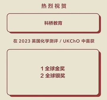 上海科桥国际学校2023英国化学测评（UKChO）获奖喜报.jpg