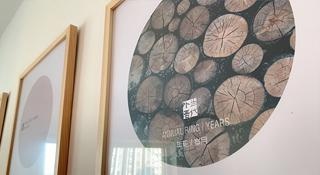 墙上画作