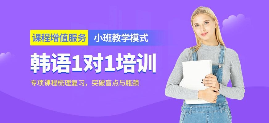 韩语一对一培训