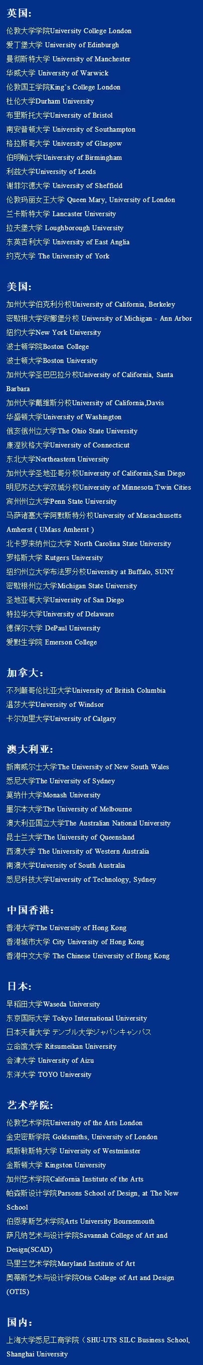 上师大附二外国际高中部毕业生部分录取院校.jpg