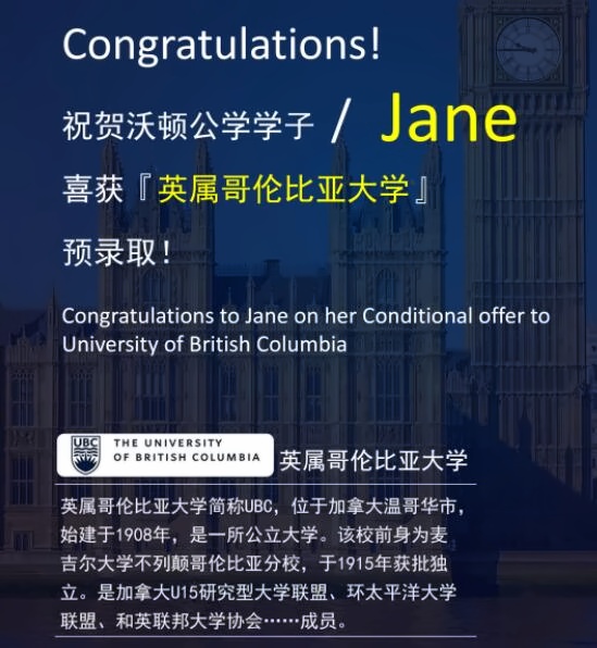 成都沃顿公学录取